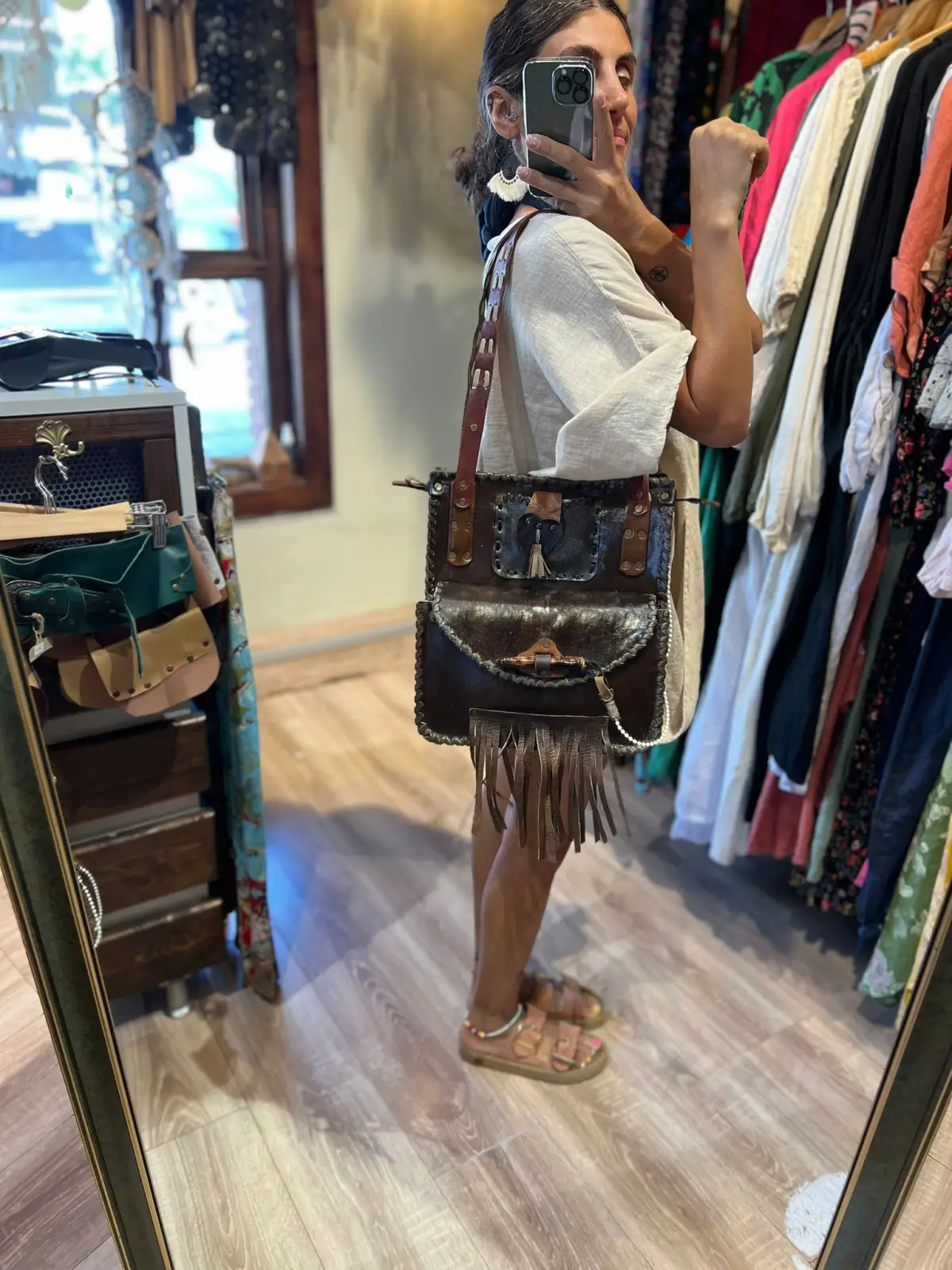 Tasarım Kare Çanta