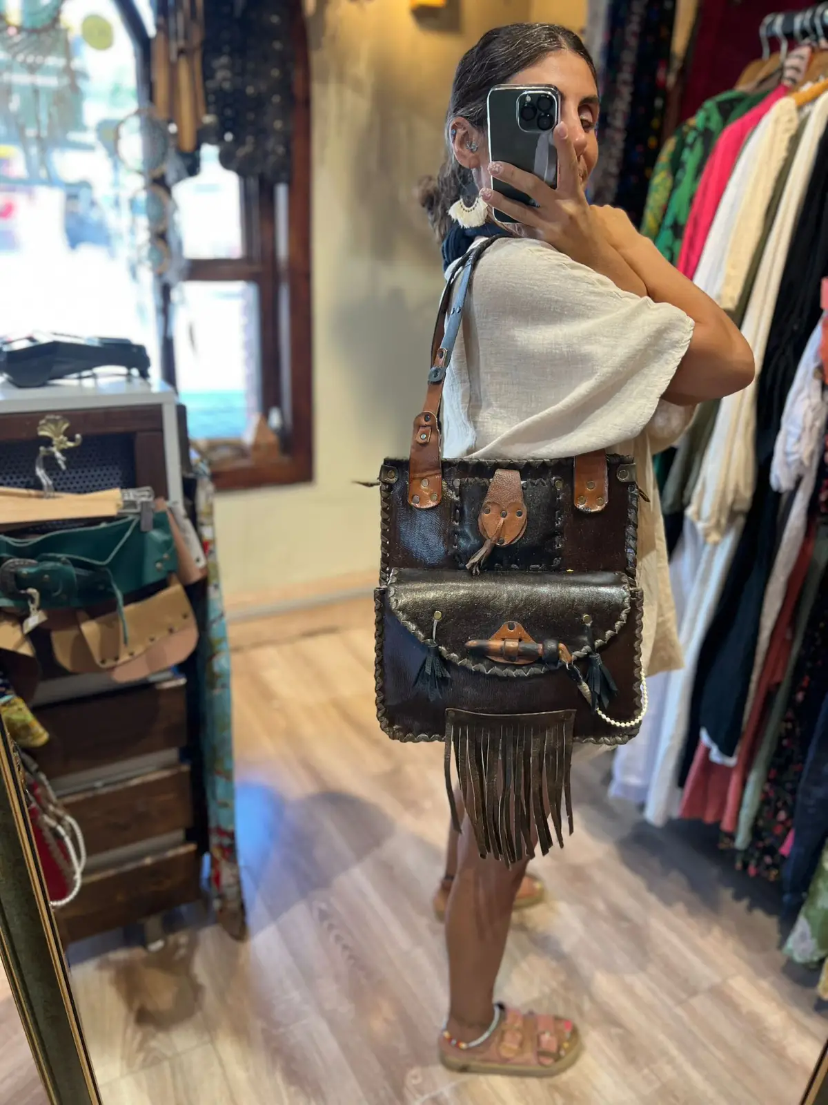 Tasarım Kare Çanta