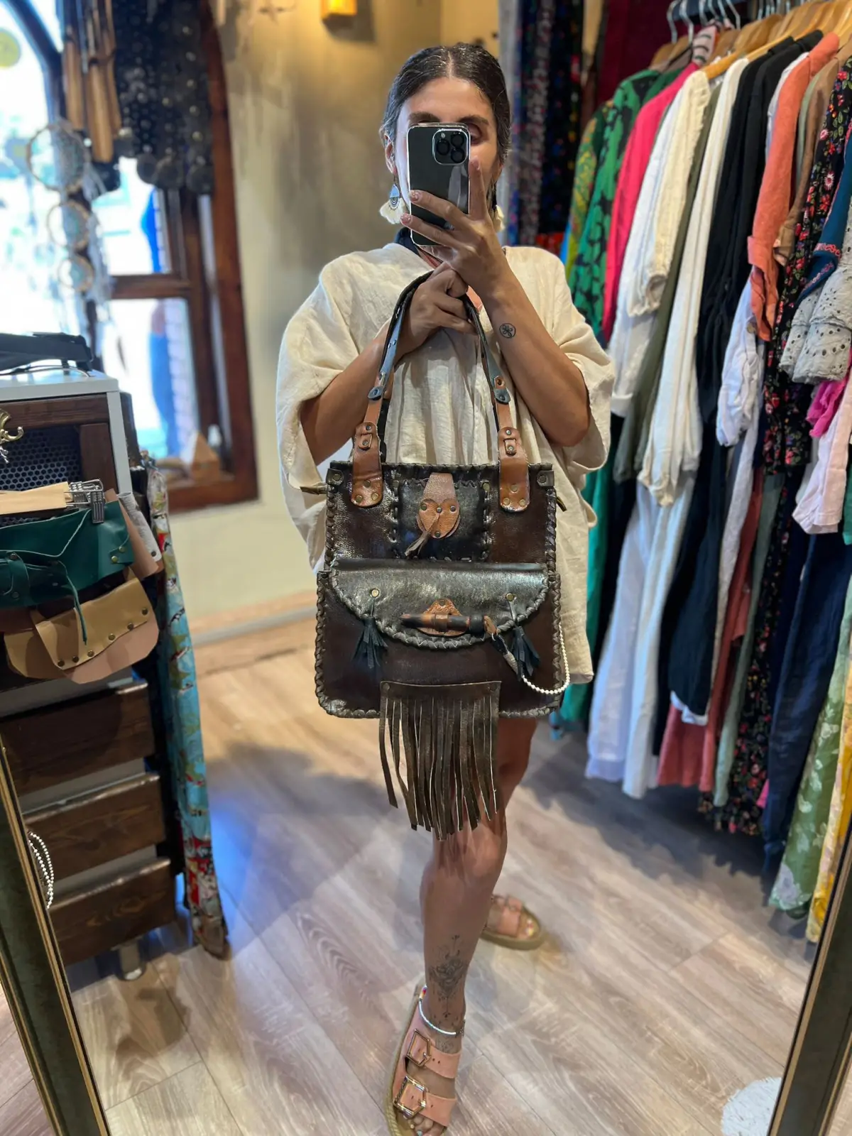 Tasarım Kare Çanta