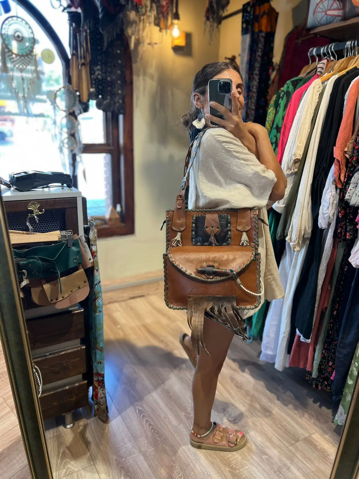 Tasarım Kare Çanta