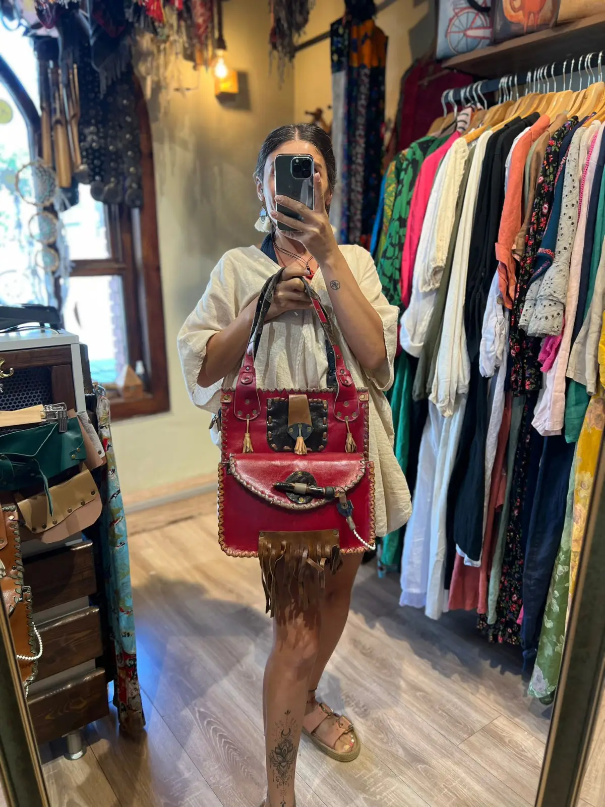 Tasarım Kare Çanta