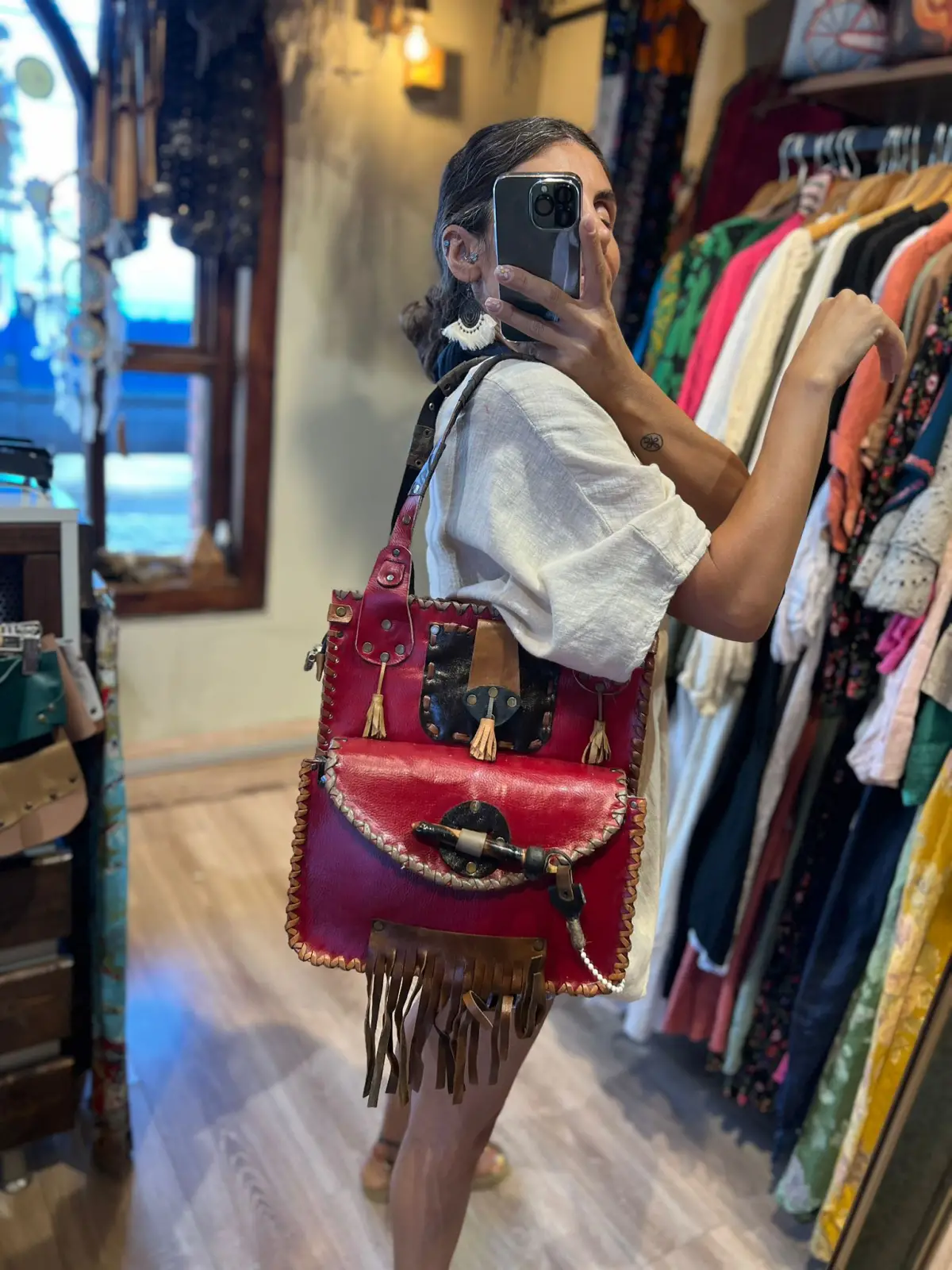 Tasarım Kare Çanta