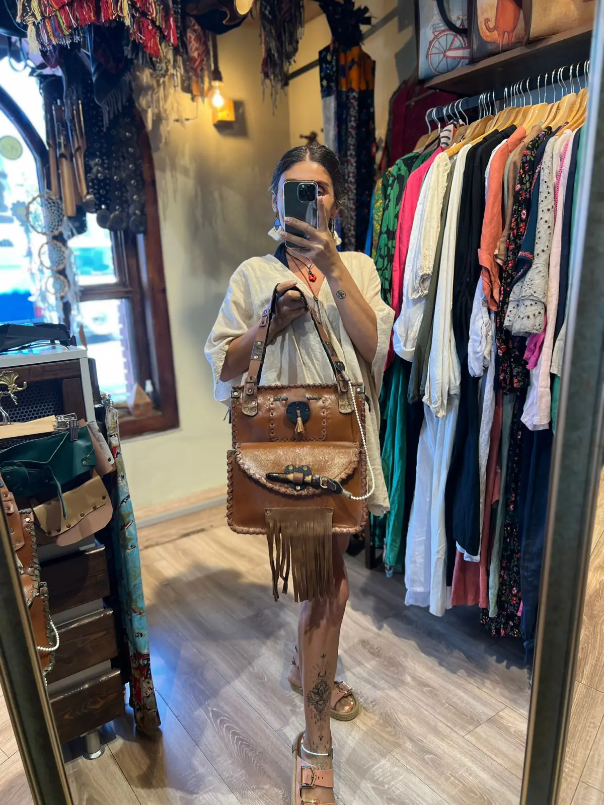 Tasarım Kare Çanta