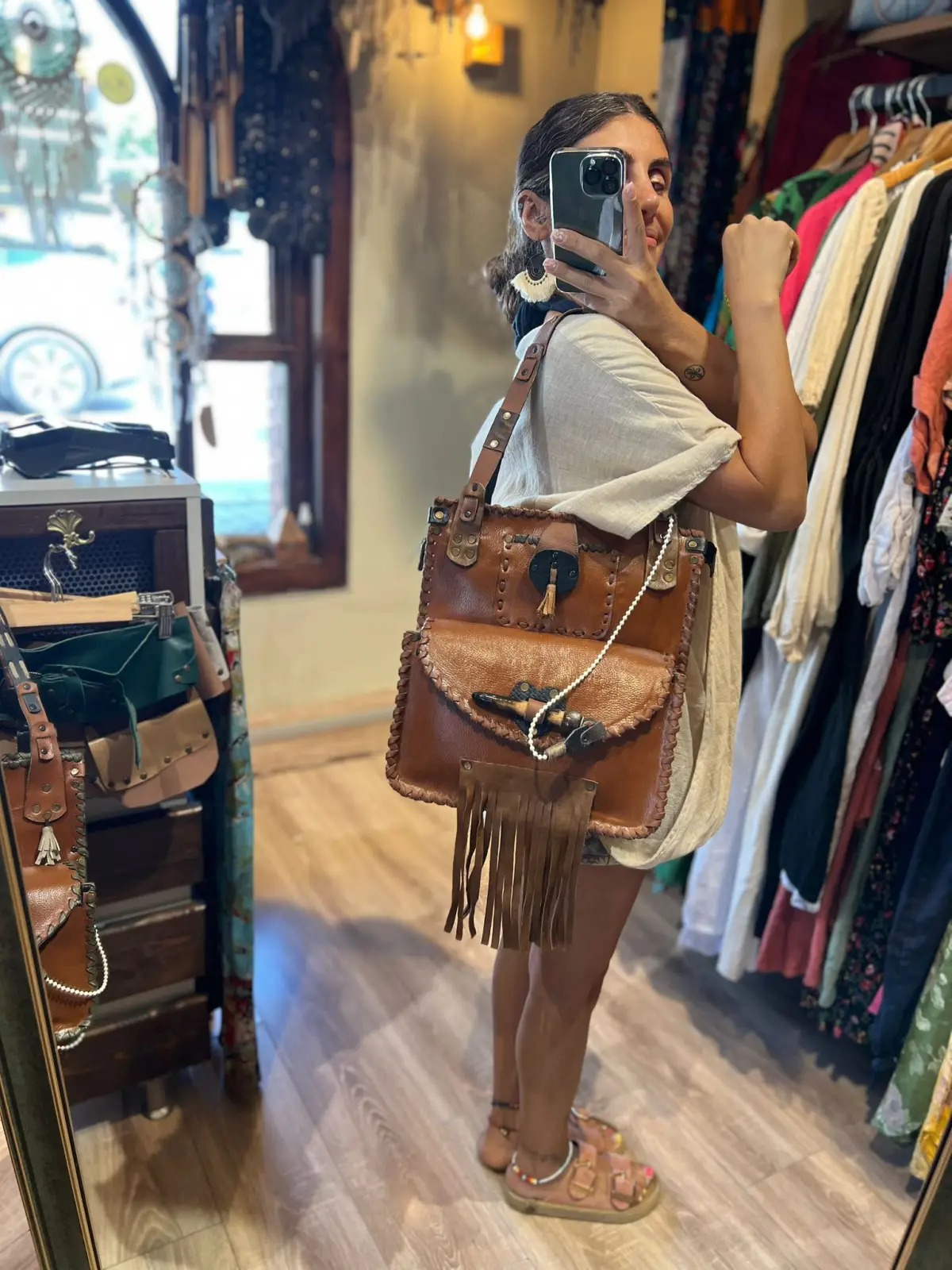 Tasarım Kare Çanta