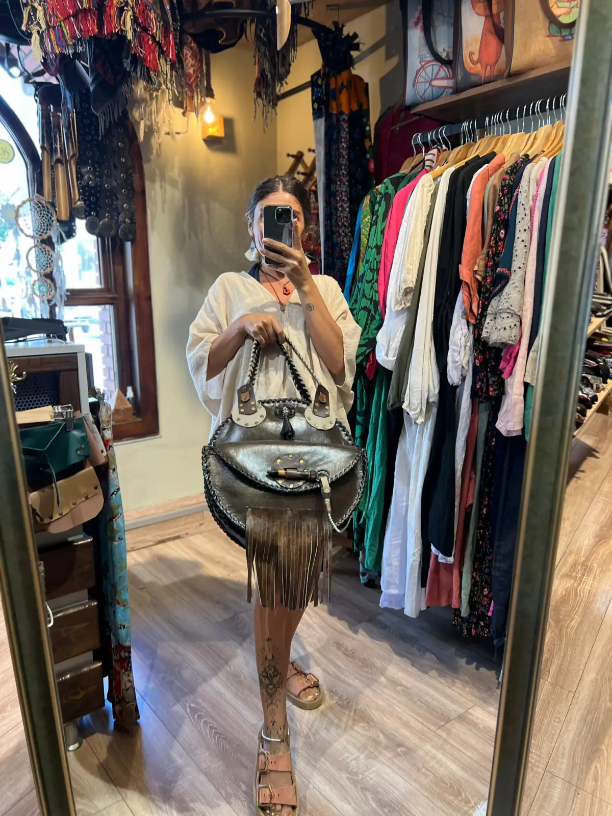 Tasarım Yuvarlak Çanta