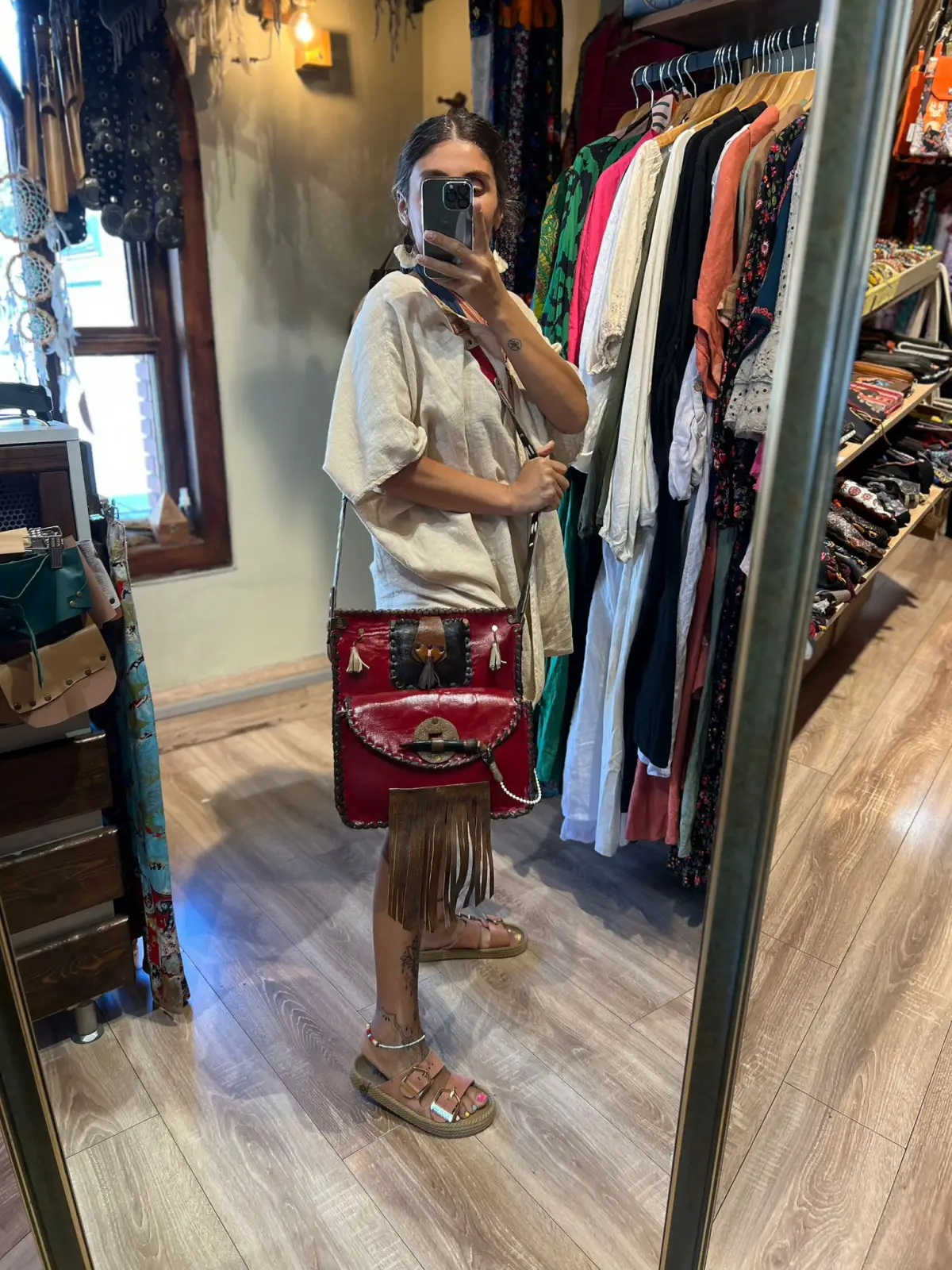 Tasarım Kare Çanta