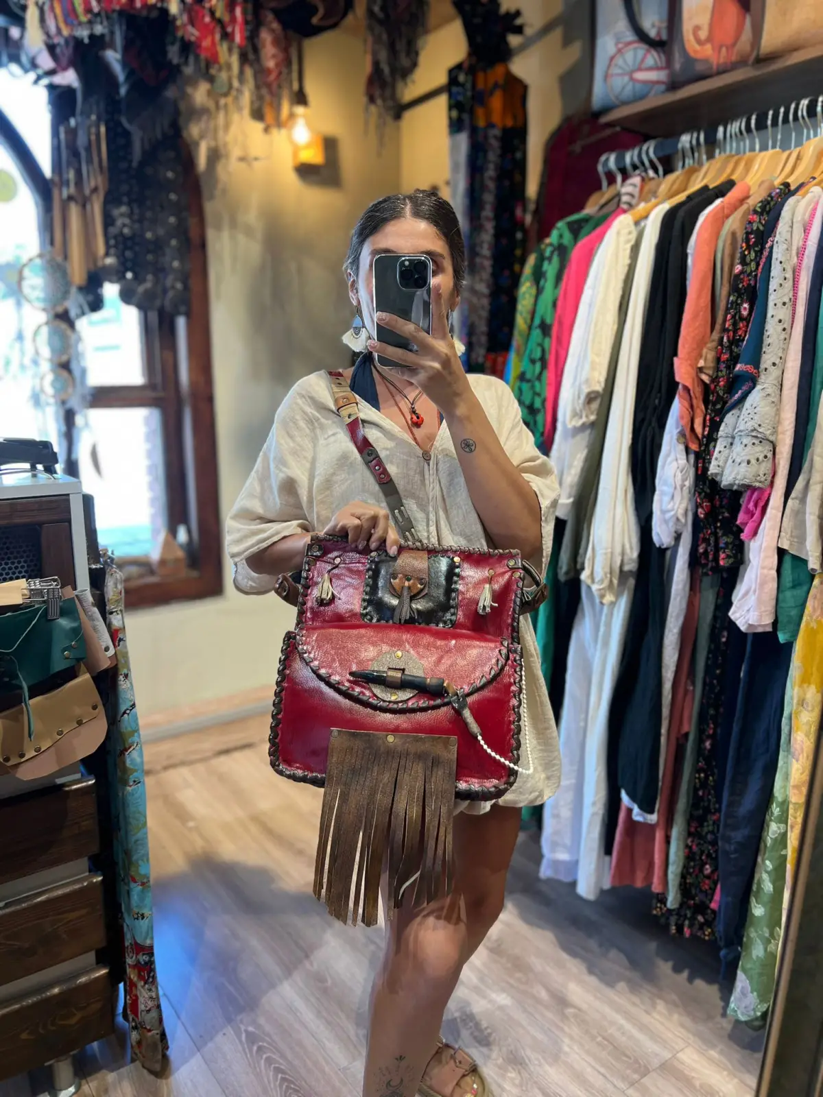 Tasarım Kare Çanta