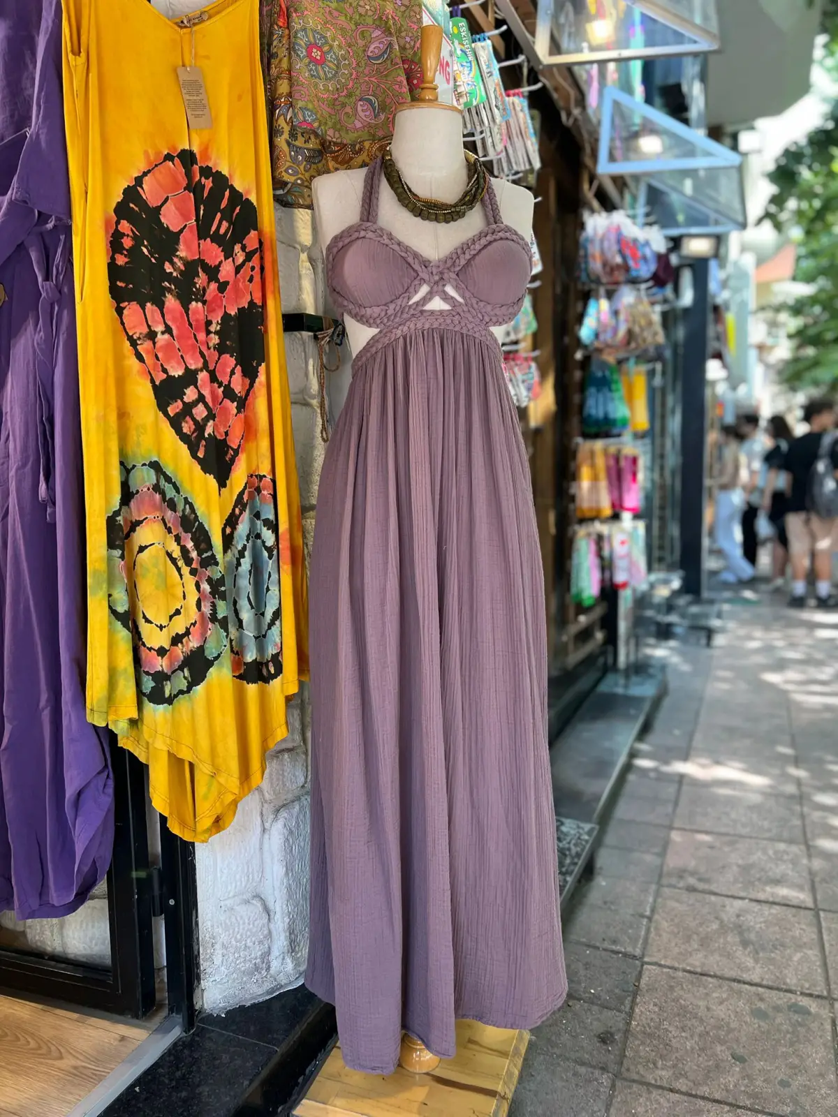 Örgü Detay Else Elbise