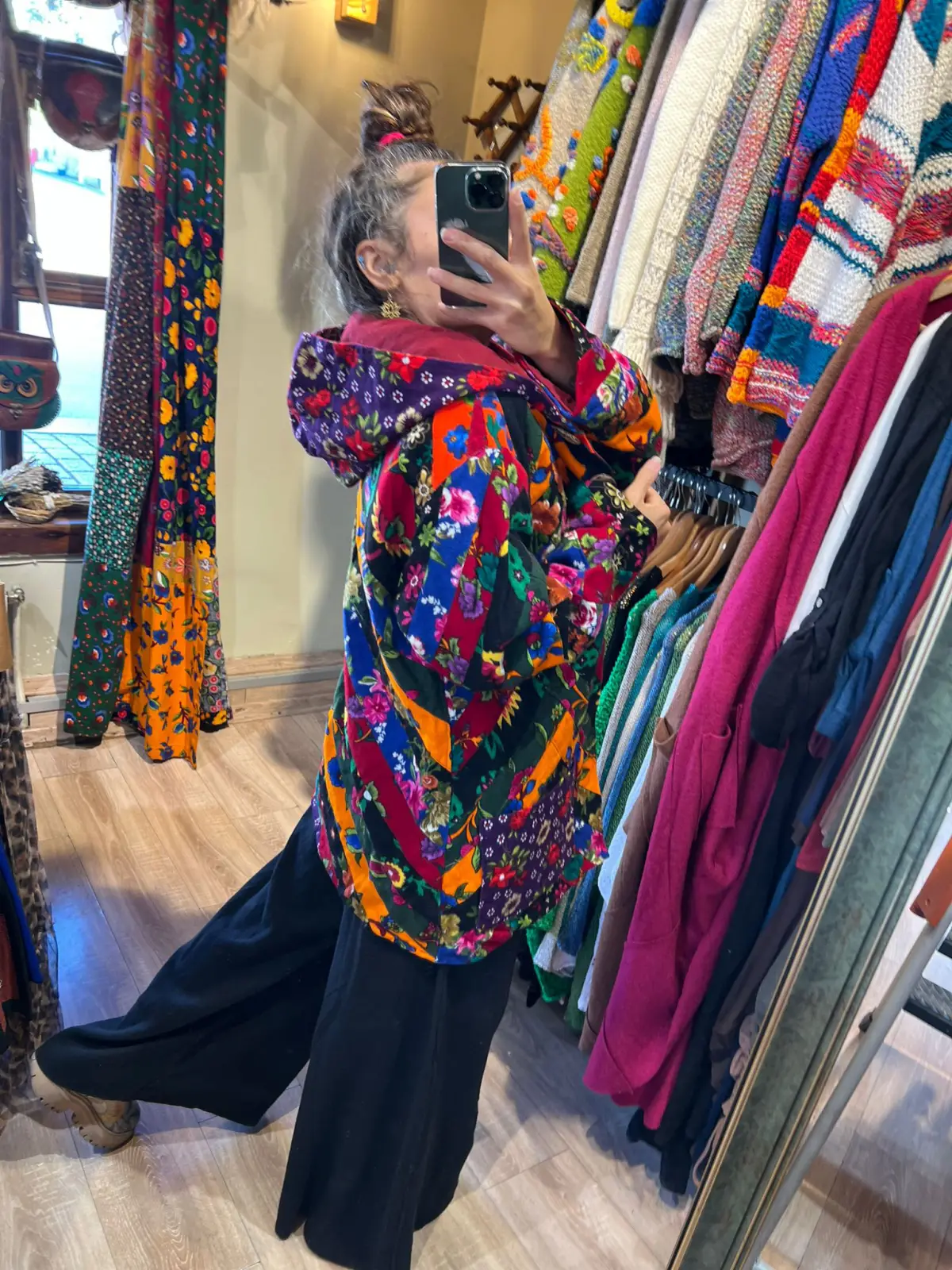 Tasarım Patchwork Kaban