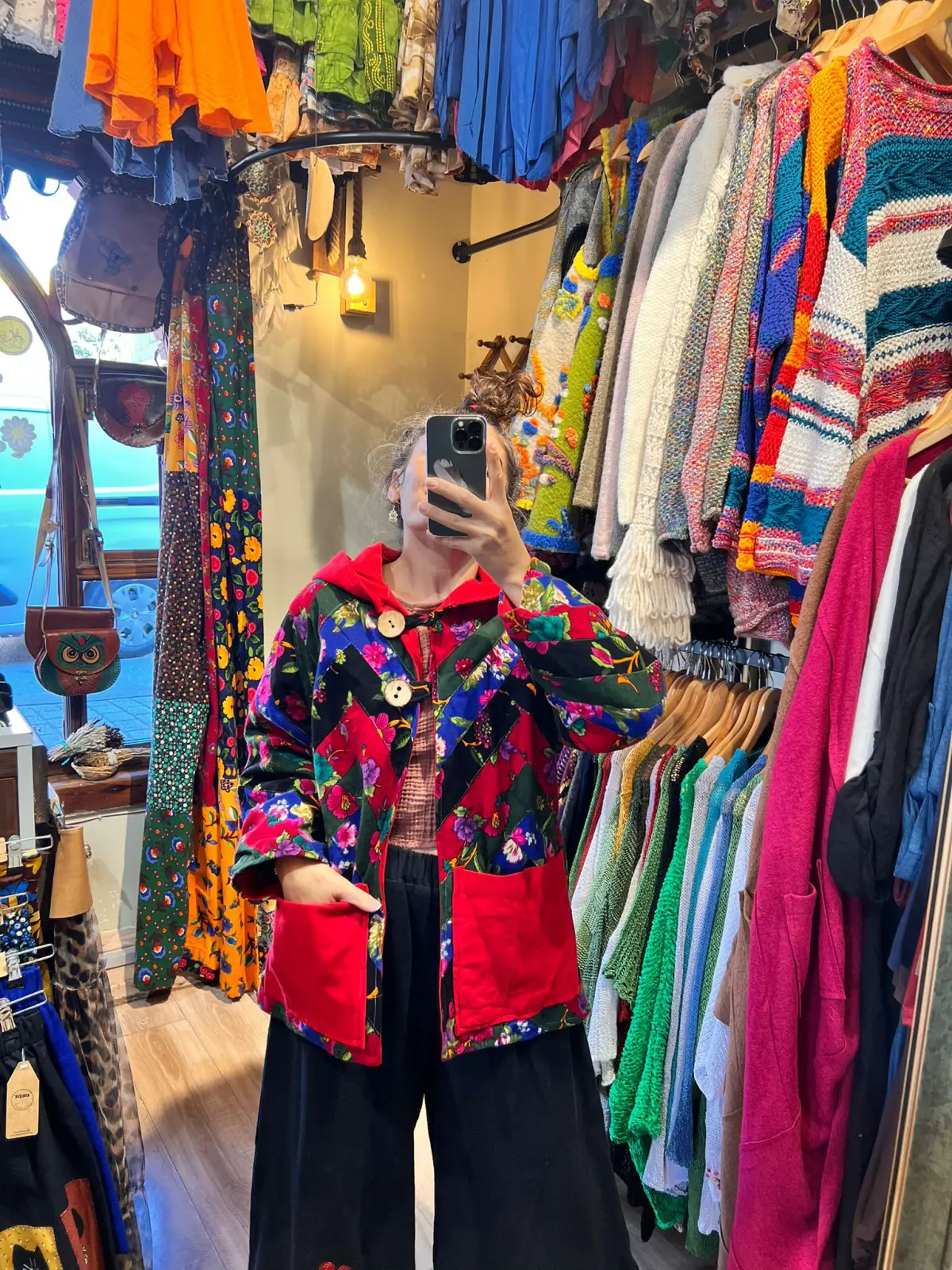 Tasarım Patchwork Kaban