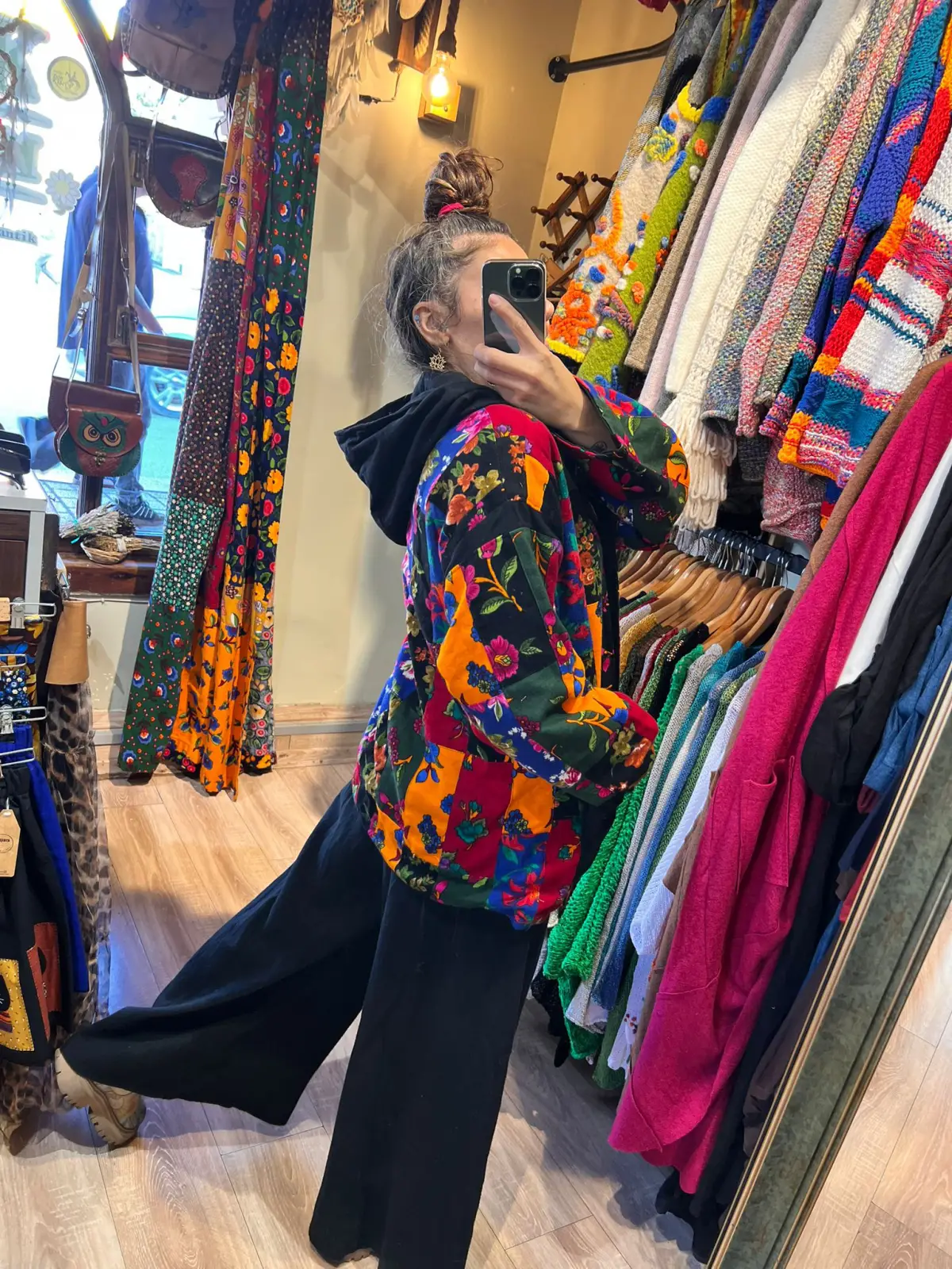 Tasarım Patchwork Kaban  