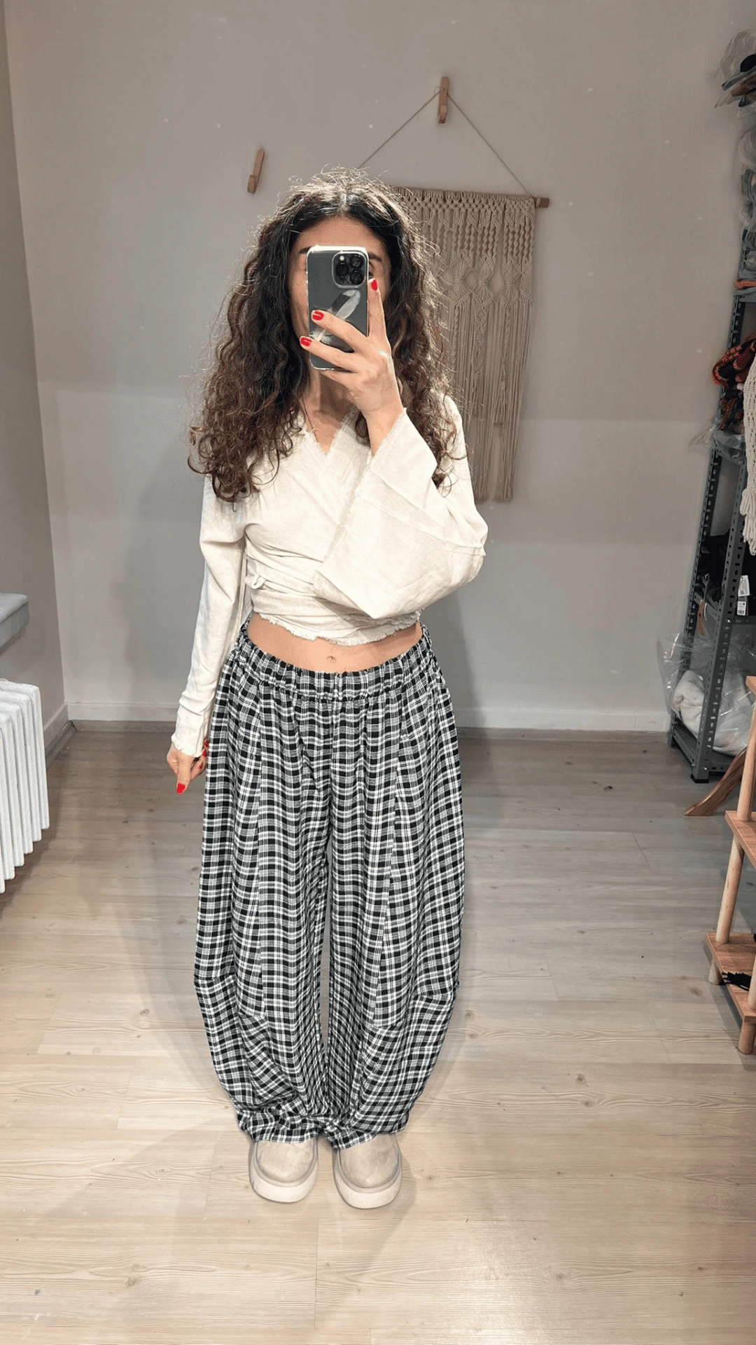 Kulaklı Pantalon