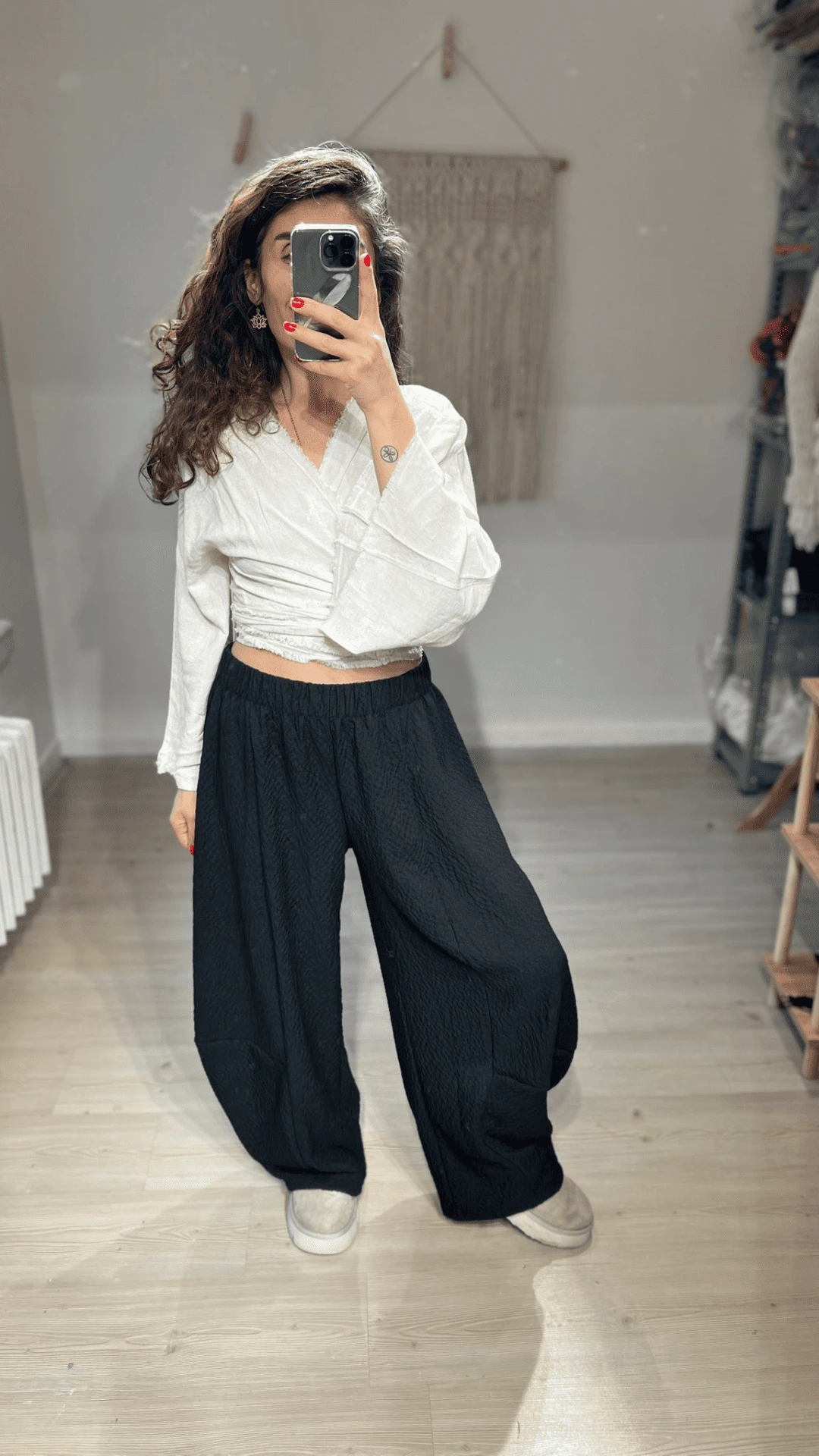 Kulaklı Pantalon