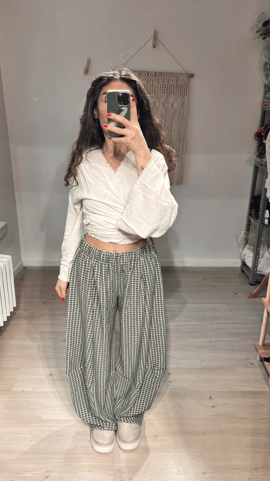 Kulaklı Pantalon
