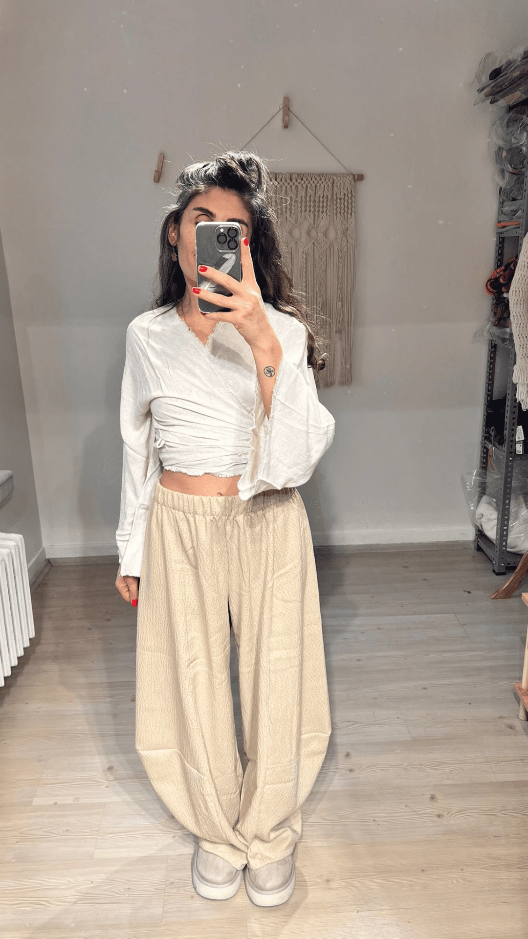 Kulaklı Pantalon