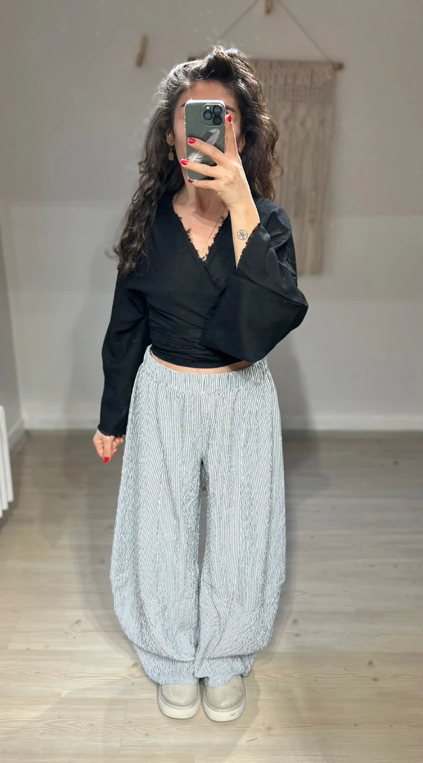 Kulaklı Pantalon