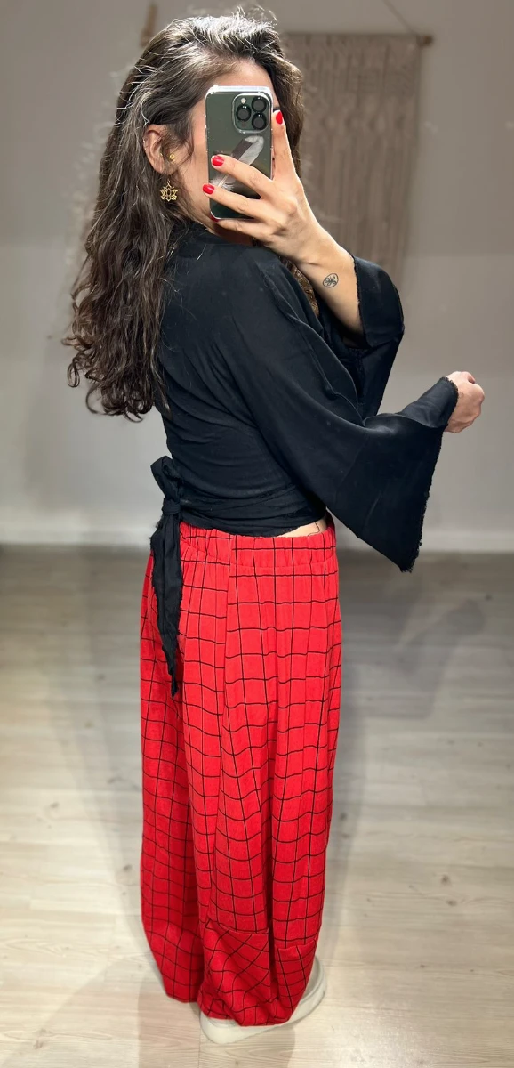 Kulaklı Pantalon