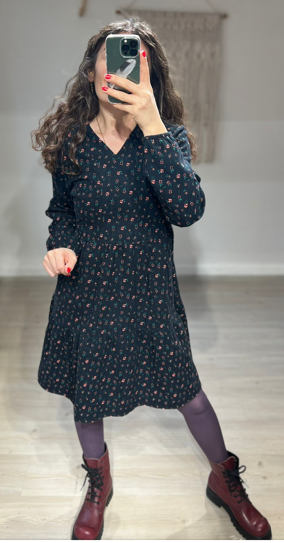 Çiçek Pazen Elbise