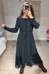 Dantel Detay Elbise
