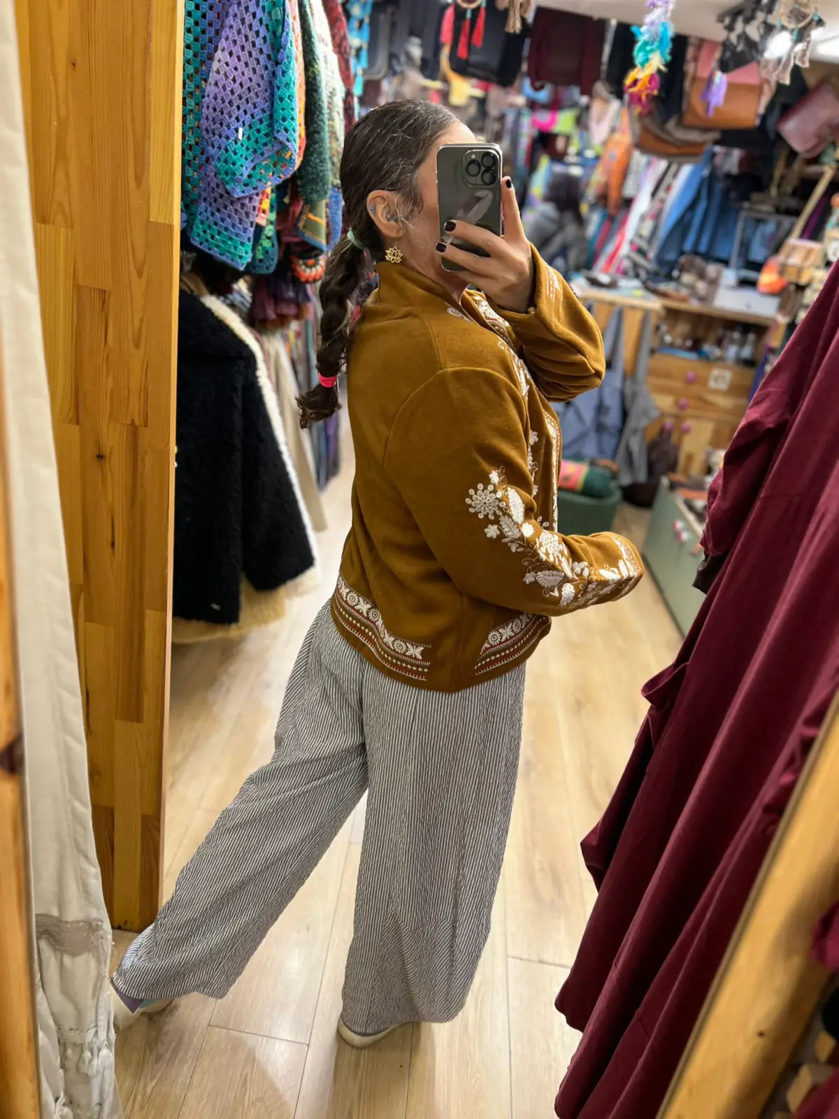 İşlemeli Leyla Ceket 