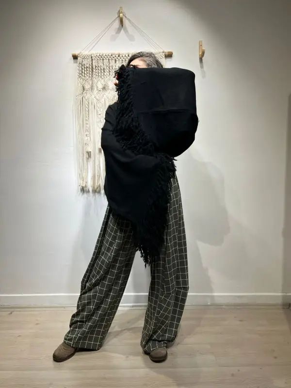 İspanyol Kol Püskül Bluz