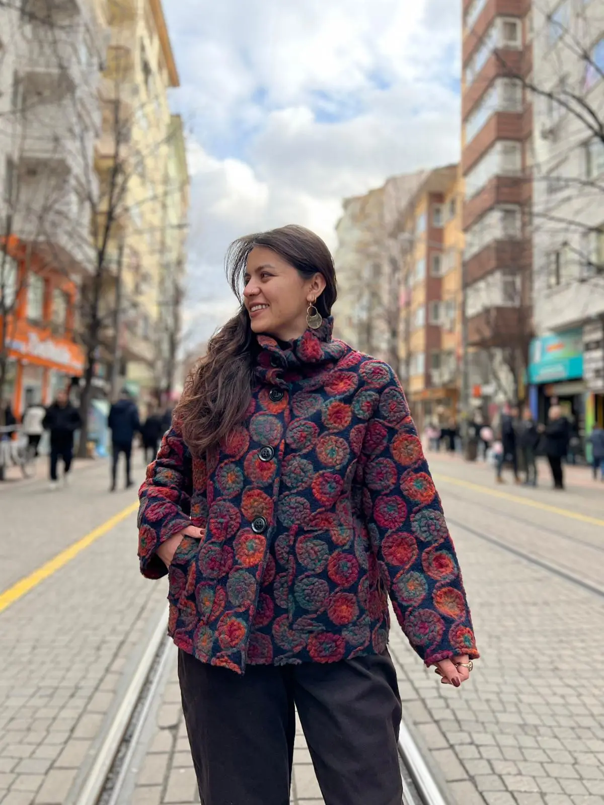 Desen Keçe Kaban