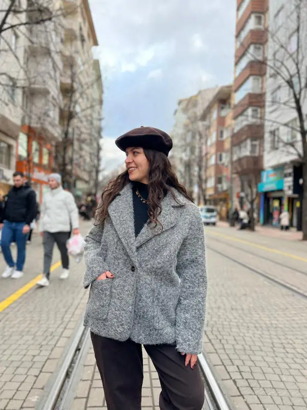 Tek Renk Keçe Kaban