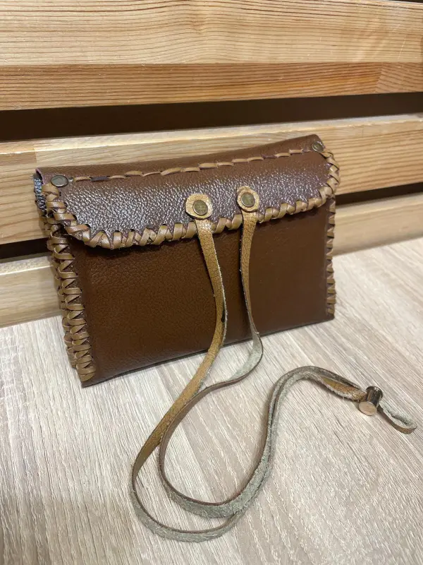 El Emeği Deri Cüzdan