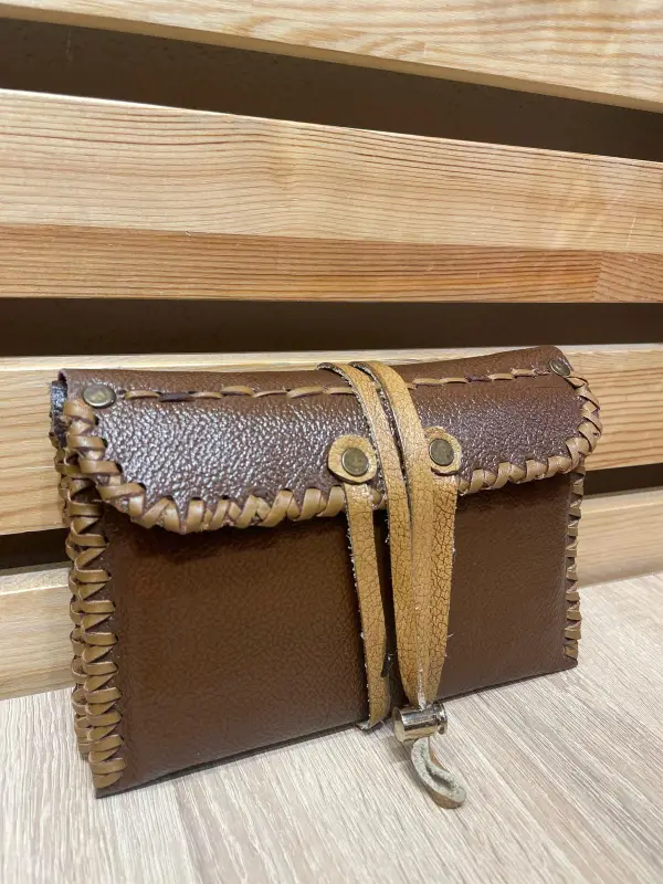 El Emeği Deri Cüzdan