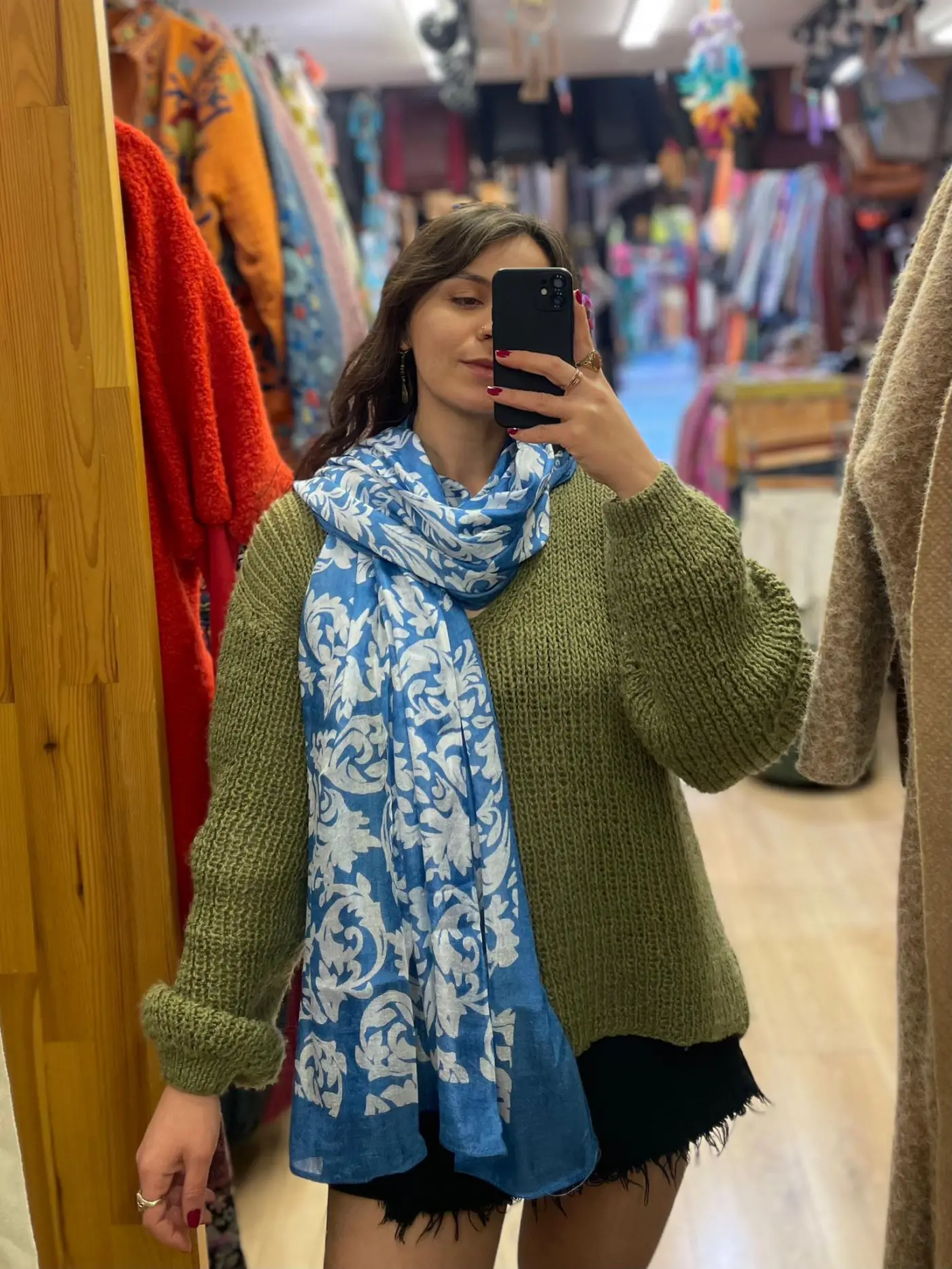 İpek Pamuk Şal