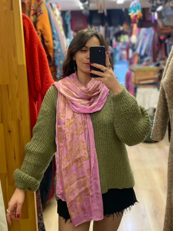 İpek Pamuk Şal