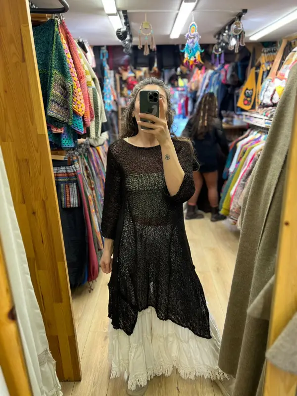 Nesli Merserize Bluz Tunik