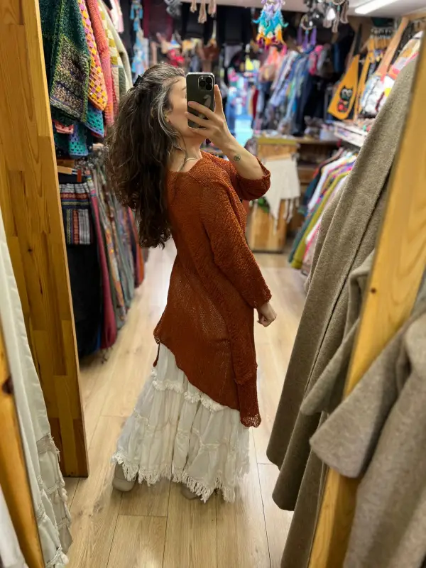 Nesli Merserize Bluz Tunik