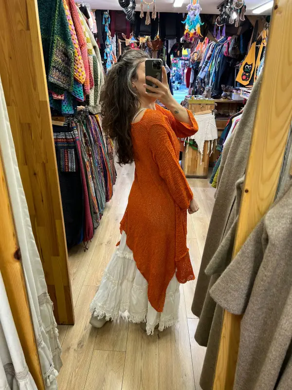 Nesli Merserize Bluz Tunik