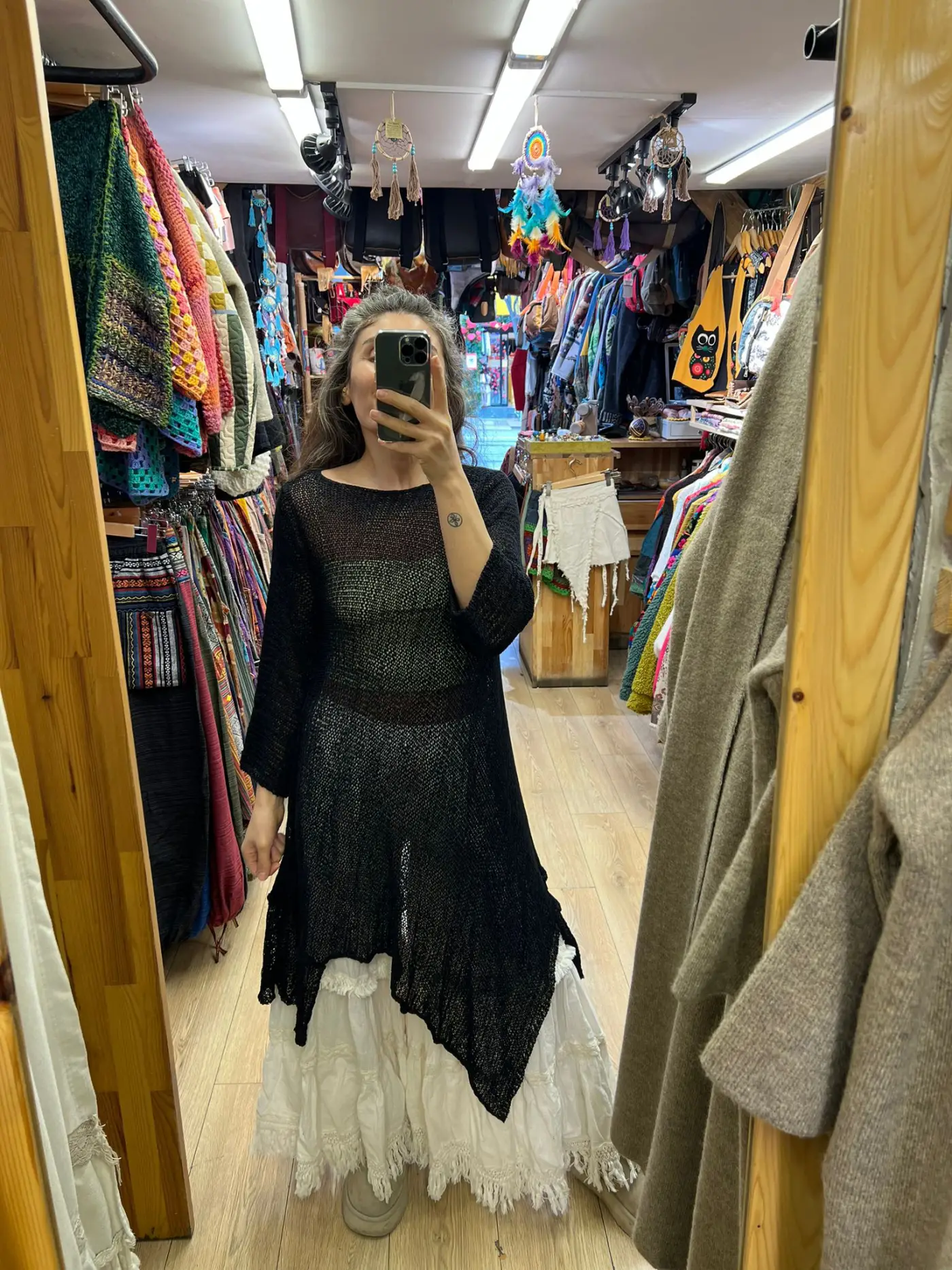 Nesli Merserize Bluz Tunik