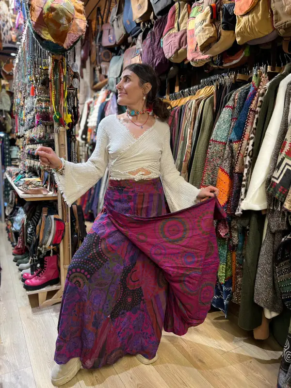 Rüzgar Çift Taraflı Dolama Etek