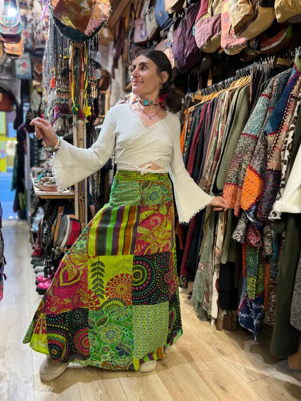 Rüzgar Çift Taraflı Dolama Etek