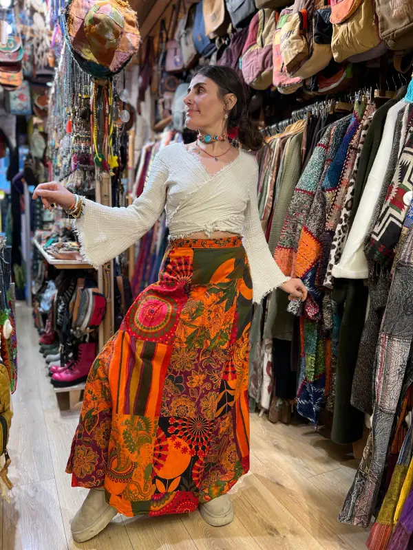 Rüzgar Çift Taraflı Dolama Etek