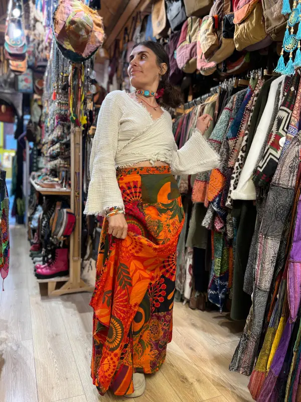 Rüzgar Çift Taraflı Dolama Etek