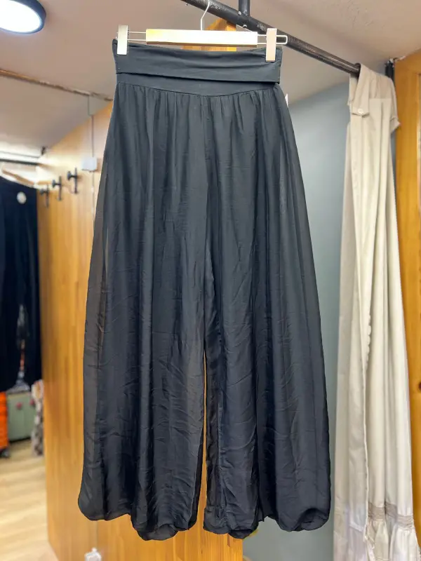 İpek Tek Renk Pantalon