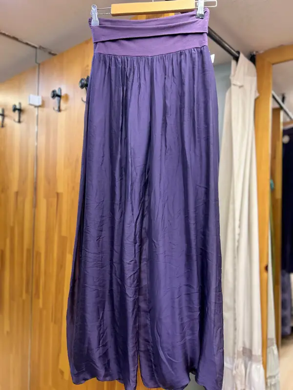 İpek Tek Renk Pantalon