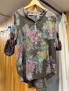 Keten Çiçek Gömlek