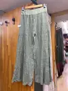 Kemerli Keten Pantolon
