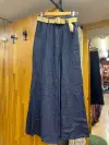 Kemerli Keten Pantolon