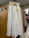 Kemerli Keten Pantolon