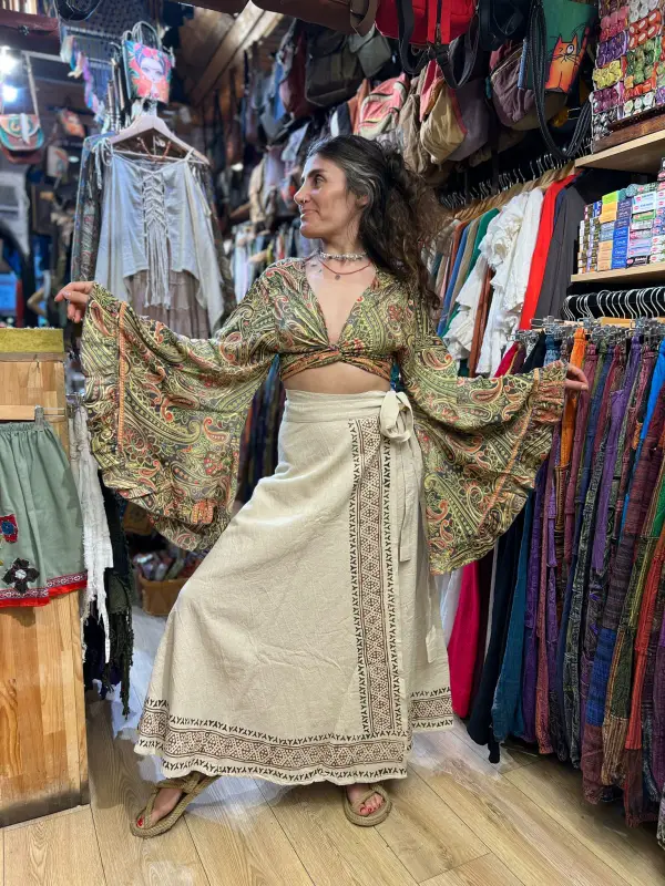Pamuk Dolama Etek