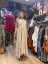 Boyundan Bağlamalı Celi Elbise