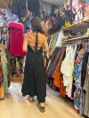 Boyundan Bağlamalı Celi Elbise
