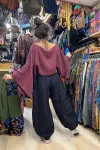 pazen paça lastikli pantolon